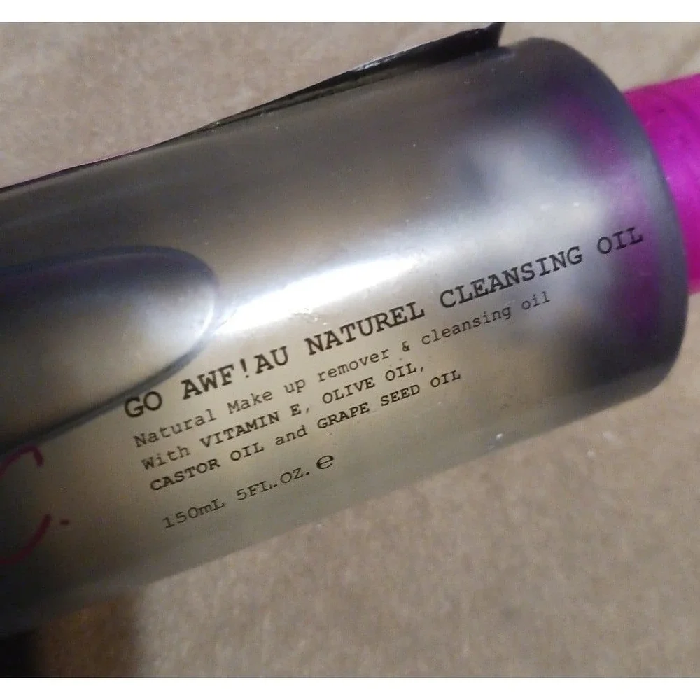 NEW Uoma Beauty by‎ Sharon C. Go Awf! Au Naturel Face Cleansing Oil